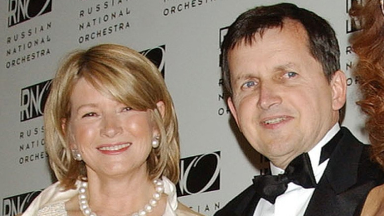 Martha Stewart and Charles Simonyi smiling