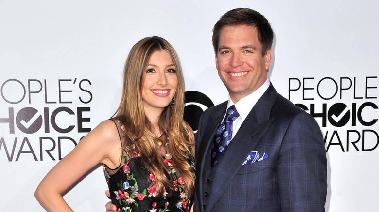 Bojana Jankovic Weatherly Michael Weatherly smiling