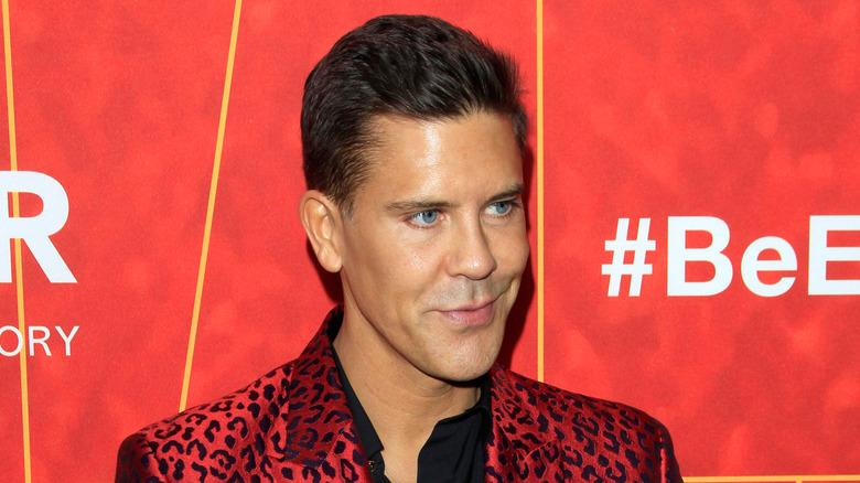 Fredrik Eklund on the red carpet