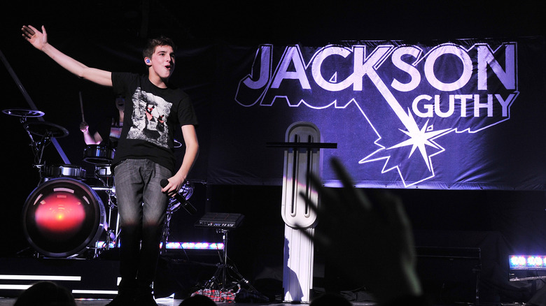 Jackson Guthy on stage in 2012