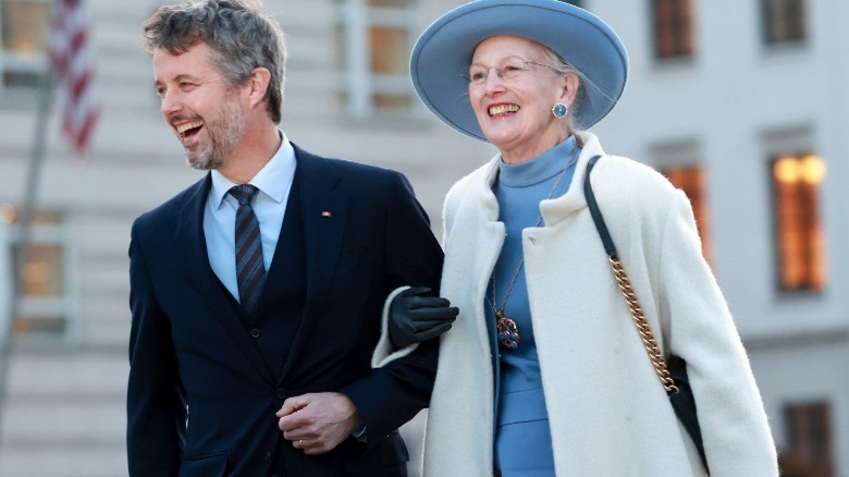 Queen Margrethe and Prince Frederik