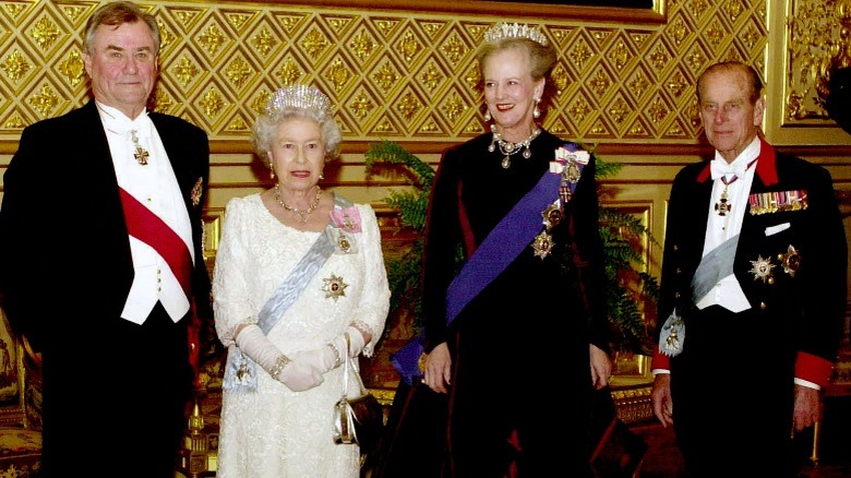 Queen Margrethe and Queen Elizabeth