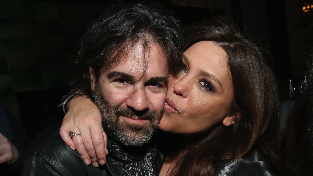 Rachael Ray kissing John Cusimano