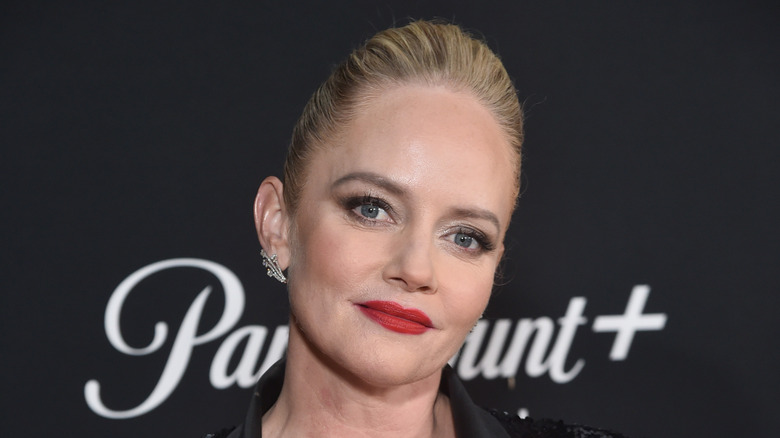 Marley Shelton attending an event