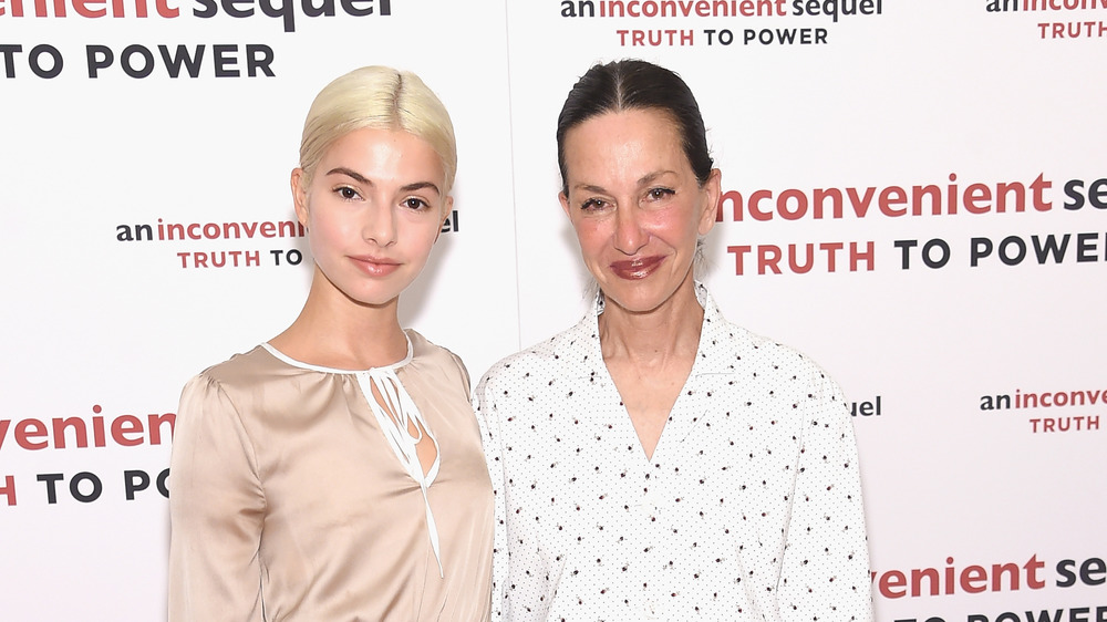 Kit Keenan poses with her mother, Cynthia Rowley