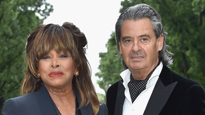 Tina Turner and husband Erwin Bach at event