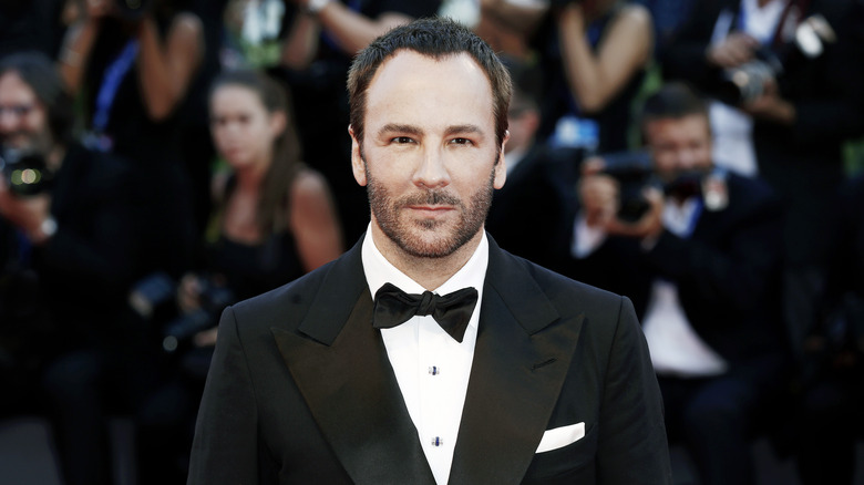 Tom Ford wearing tuxedo