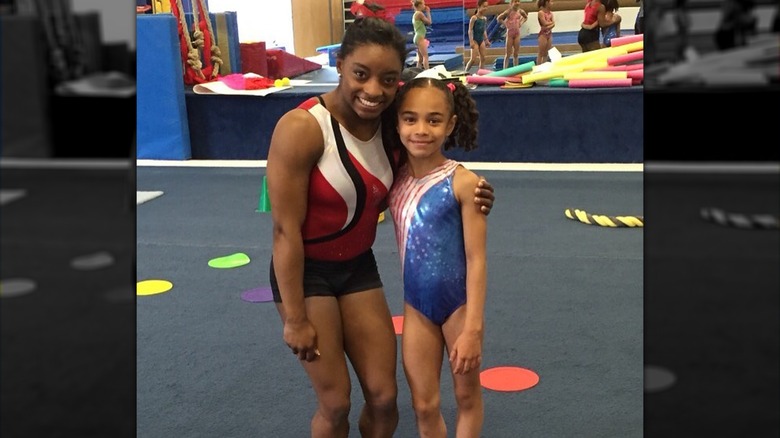 Simone Biles and Hezly Rivera