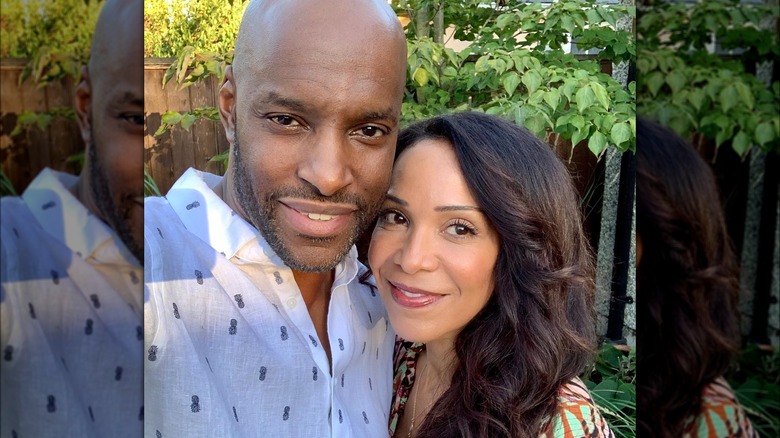 Colin Lawrence and Lucia Walters smiling