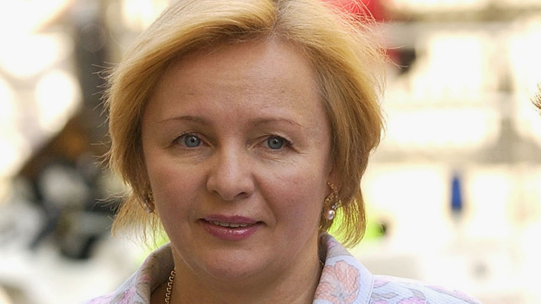 Mrs. Putin in 2003