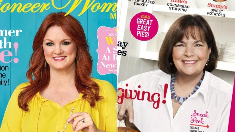 Ree Drummond, Ina Garten on magazine covers