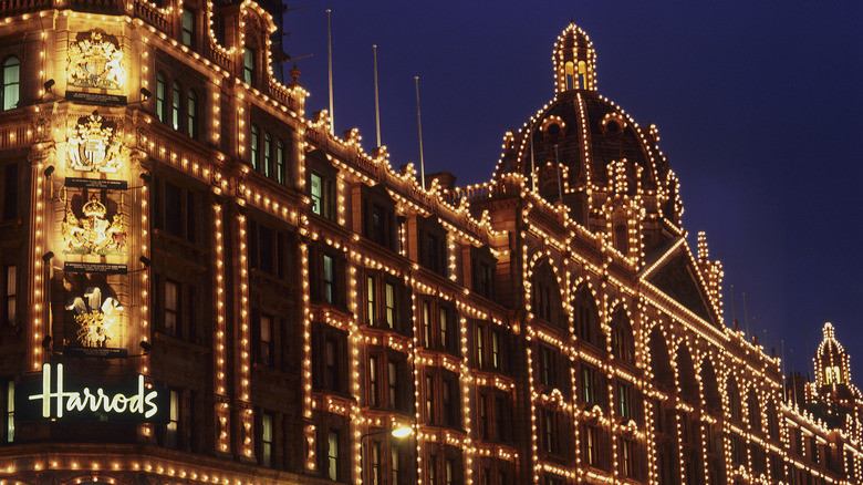 Exterior of Harrods