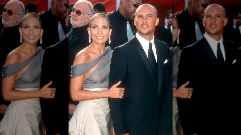 Cris Judd and Jennifer Lopez at the Oscars