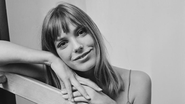 Jane Birkin with bangs