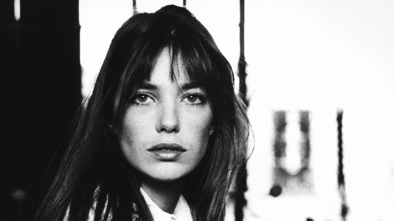 Jane Birkin with bangs