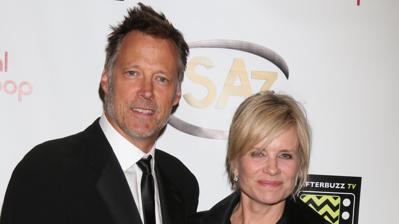 Mary Beth Evans and Matthew Ashford at an event. 