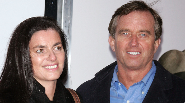 Mary Richardson and RFK Jr. smiling