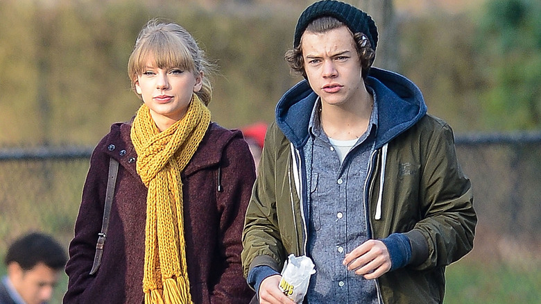 Taylor Swift and Harry Styles out in public