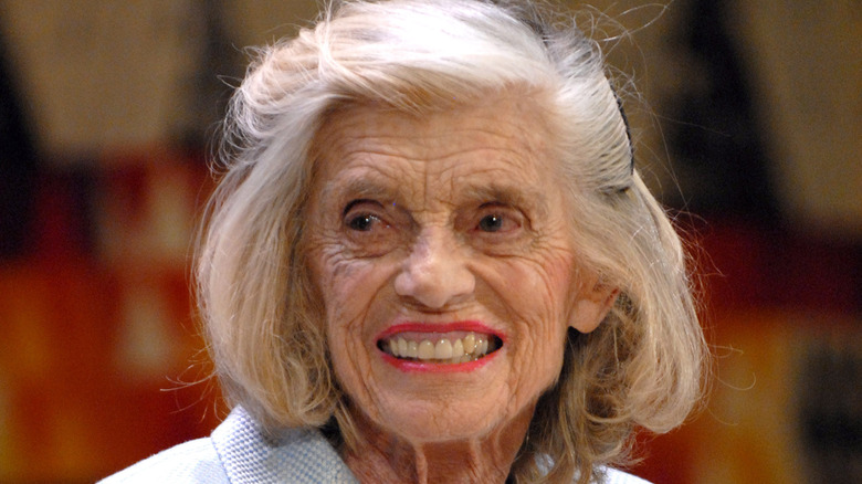 Eunice Kennedy Shriver smiling