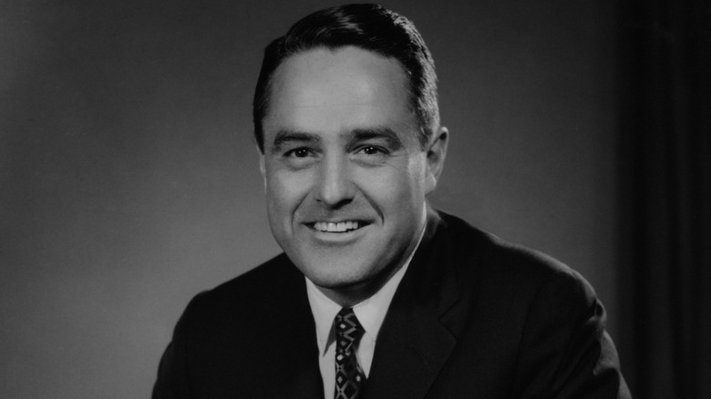 Sargent Shriver smiling