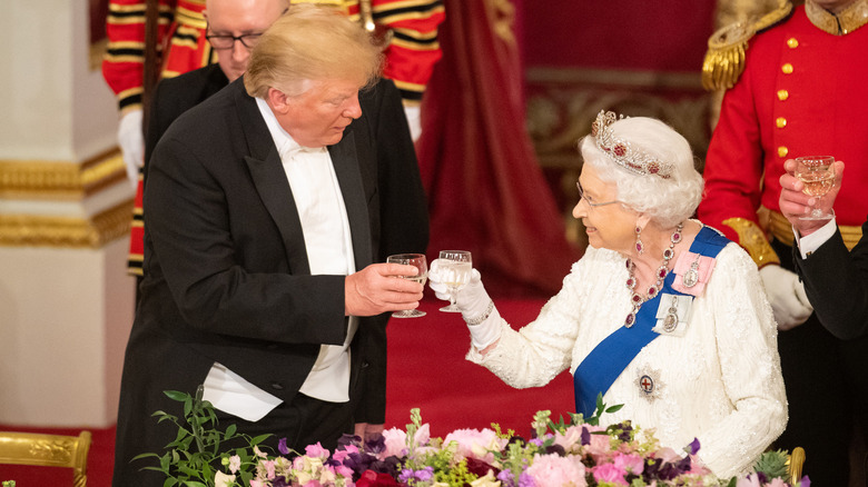 Donald Trump & Queen Elizabeth