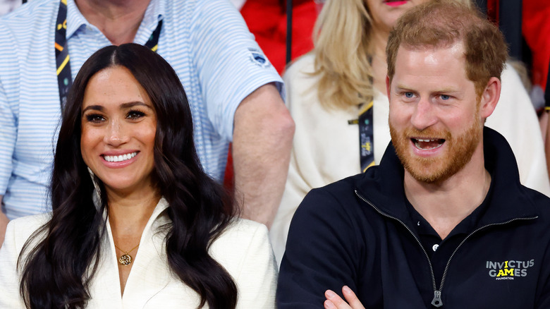 Meghan Markle and Prince Harry at Invictus Games