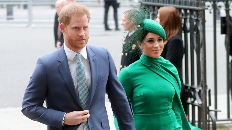 Prince Harry and Meghan Markle at a royal event