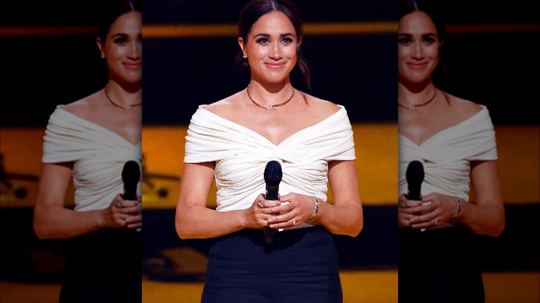 Meghan Markle speaking during Invictus Games