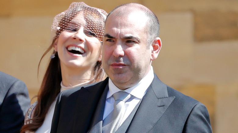 Rick Hoffman grimacing