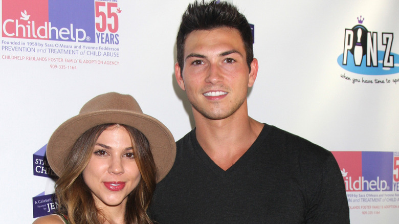 Kate Mansi and Robert Scott Wilson on the red carpet 