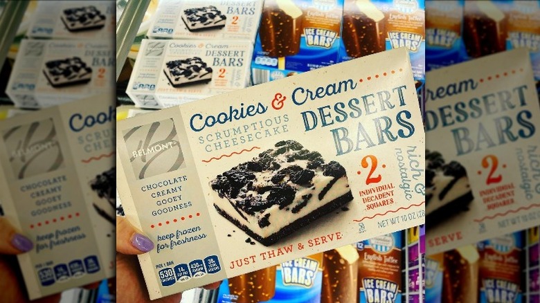 Aldi Cookies and Cream Dessert Bars