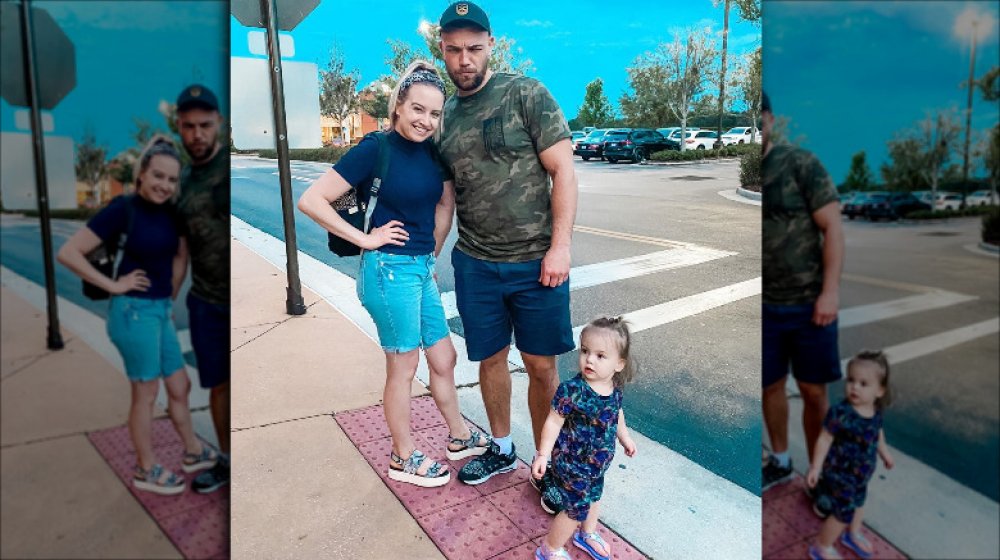 90 Day Fiance stars Elizabeth and Andrei and daughter