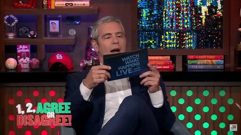 Andy Cohen on WWHL