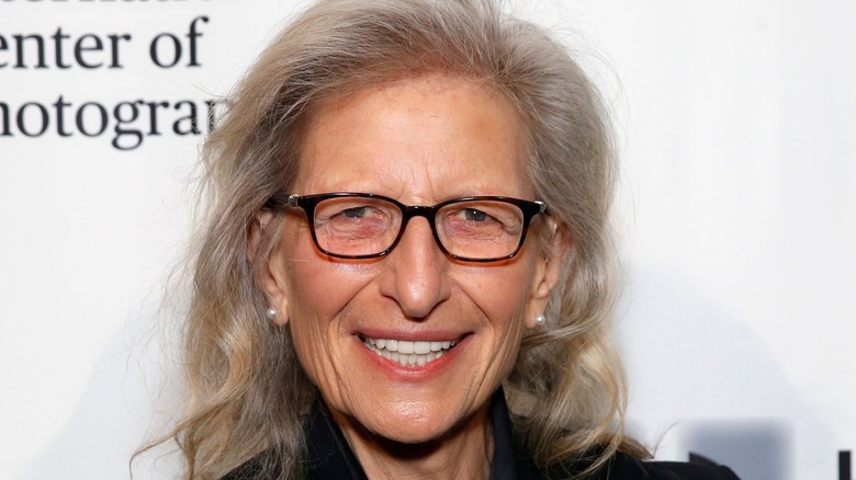 Annie Leibovitz smiling