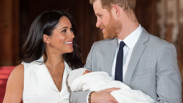 Baby Archie, Prince Harry and Meghan Markle