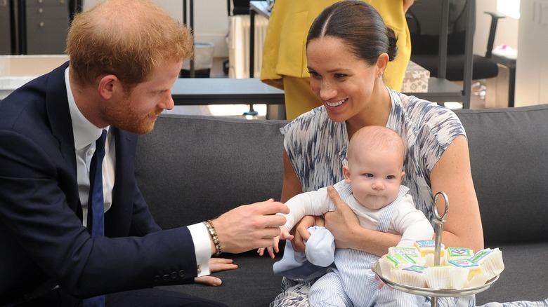 Baby Archie, Prince Harry and Meghan Markle