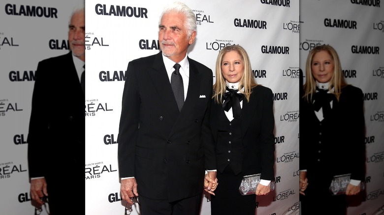 Barbra Streisand with husband James Brolin