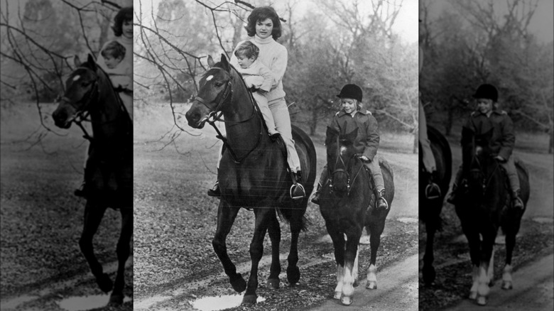 Jackie Kennedy horseback riding 