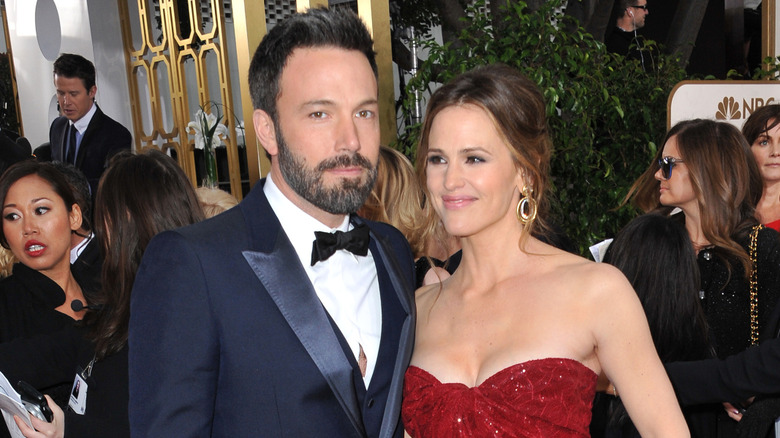 Ben Affleck and Jennifer Garner on the red carpet