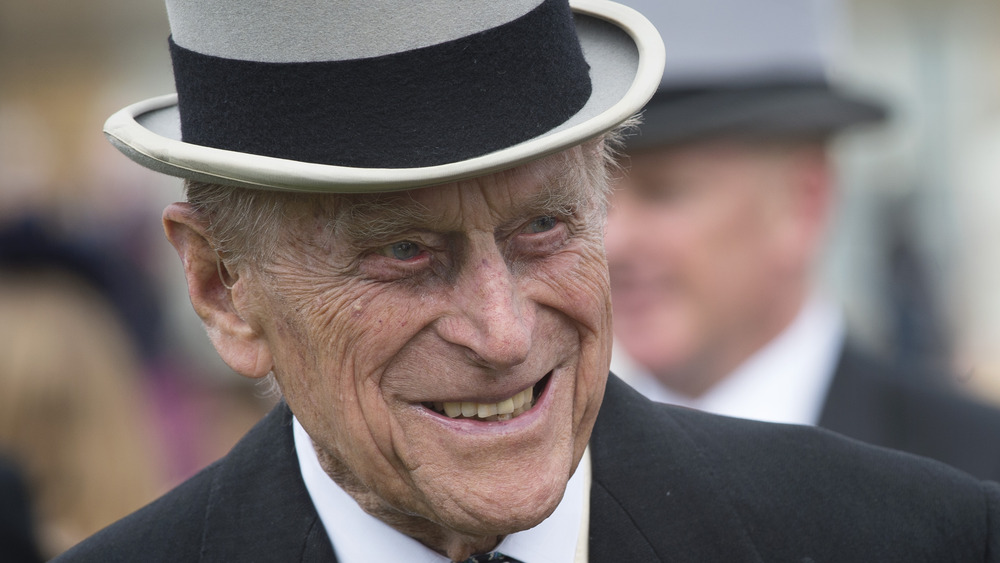 Prince Philip smiling