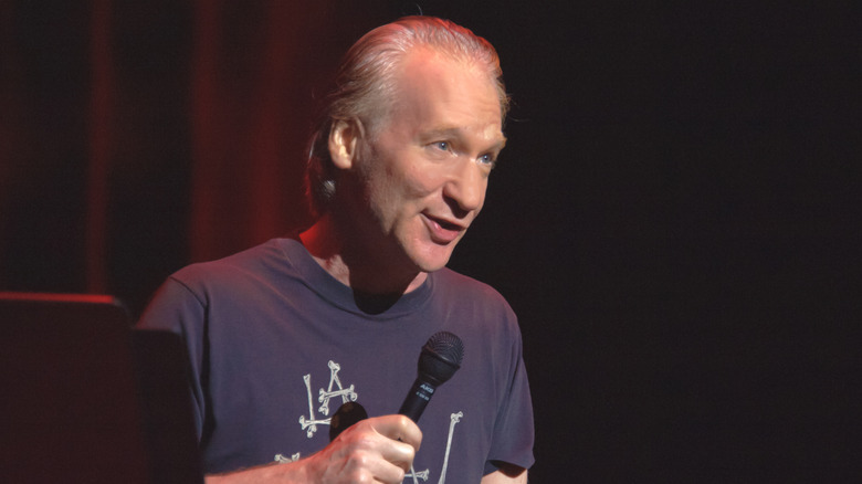 Bill Maher talking on stage