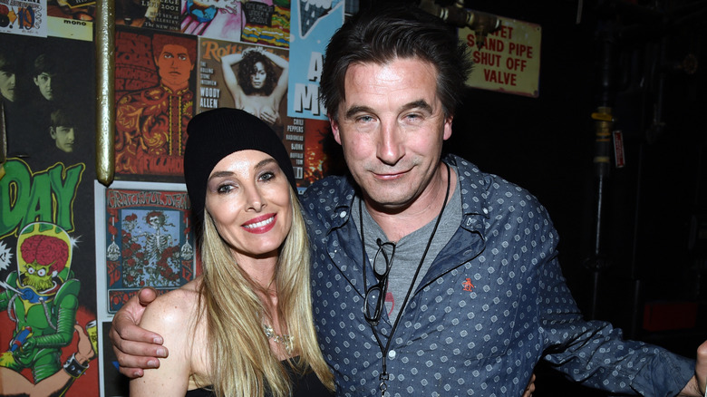 Billy Baldwin arm around Chynna Phillips