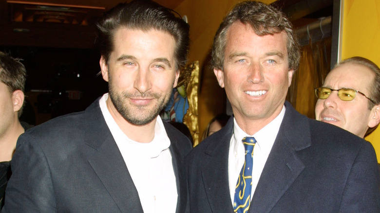 William Baldwin and RFK Jr. smiling together