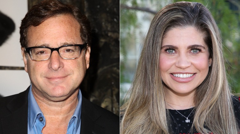 Split image of Bob Saget and Danielle Fishel