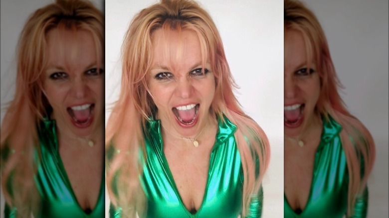 Britney Spears in a lighthearted Friday Instagram post