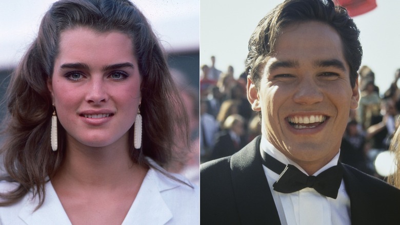 Split image of Brooke Shields and Dean Cain