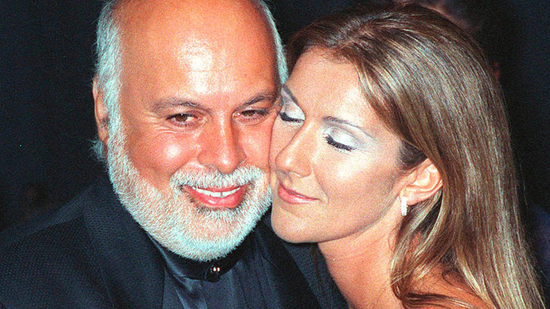 Celine Dion with Rene Angelil