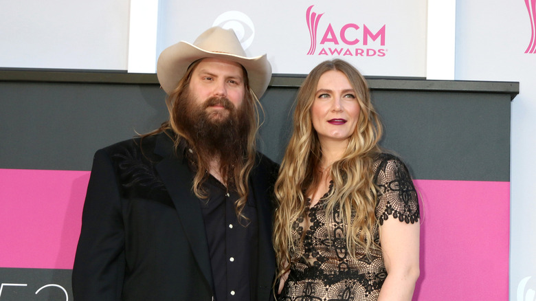 Chris and Morgane Stapleton at previous ACM Awards