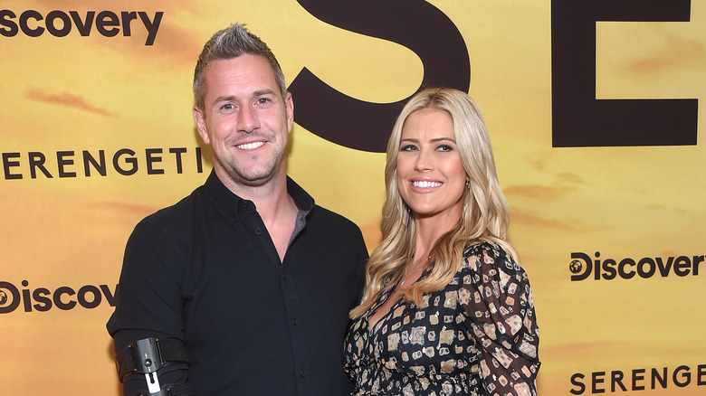 Christina Haack and Ant Anstead smiling