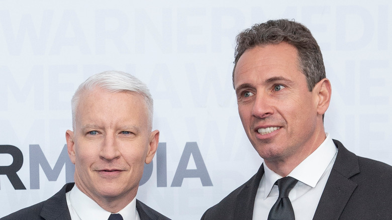 Chris Cuomo with Anderson Cooper